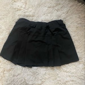Black Tennis Skirt